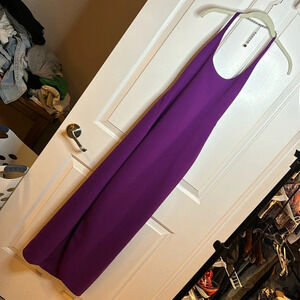 Perfect condition The Attico Corine Side Slit Gown size 38IT/0-2 US in purple